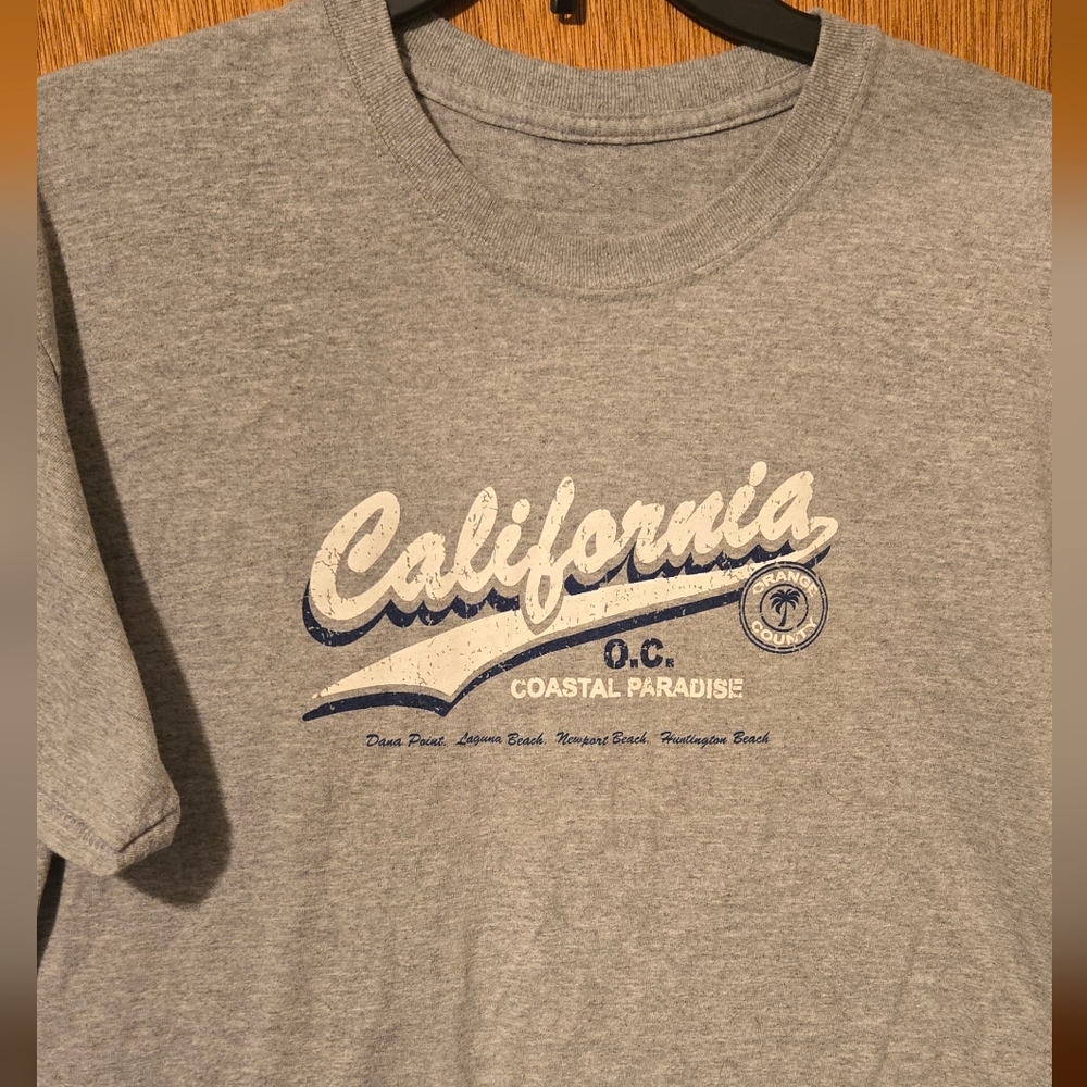 California OC Coastal Paradise Collectible T-shirt SzL - Picture 3 of 4